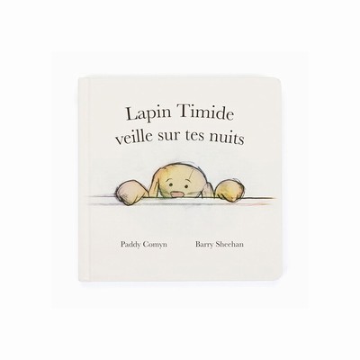Jellycat Lapin Timide Veille Sur Tes Nuits and Bashful Cottontail Bunny Medium UK | 91375STLZ